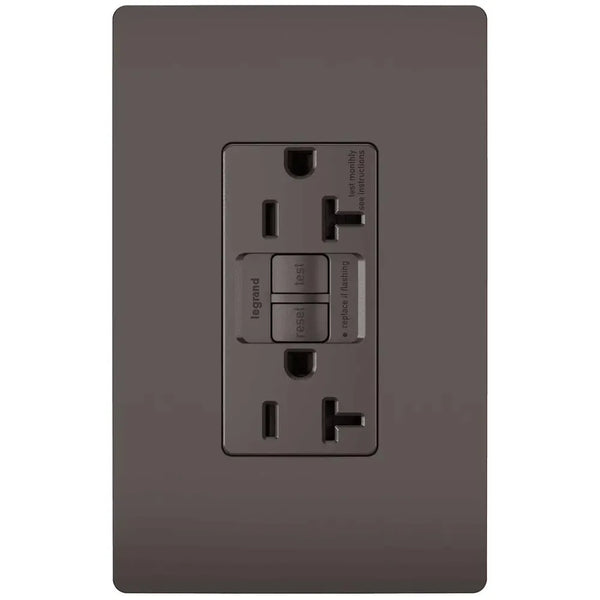 Radiant® Spec Grade 20A Inviolable Self Test GFCI Prise