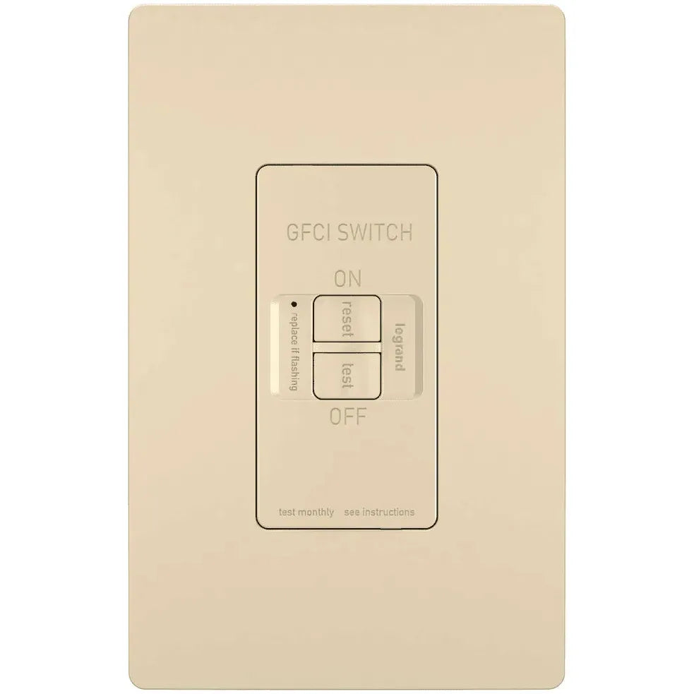 Legrand Radiant - radiant® Spec Grade Dead Front 20A Self Test GFCI Receptacle - 2087I | Montreal Lighting & Hardware