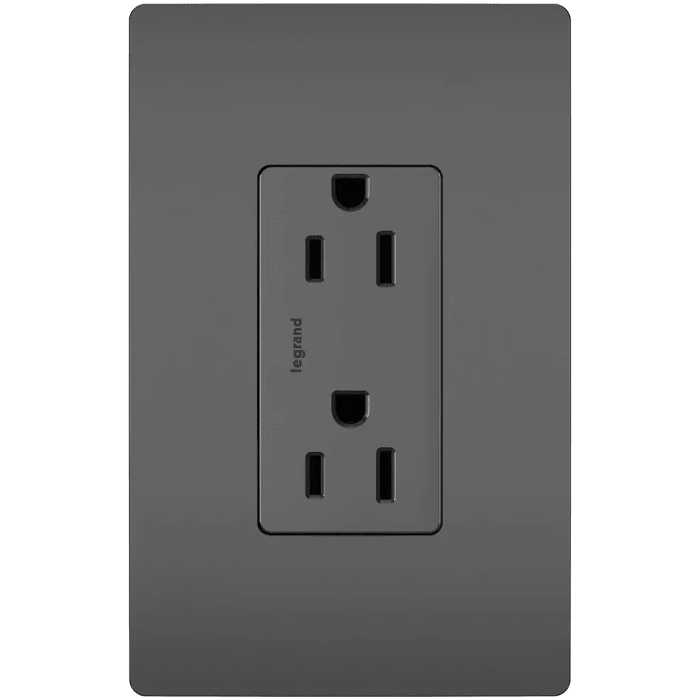 Legrand Radiant - radiant® Tamper Resistant Outlet - 885TRBK | Montreal Lighting & Hardware