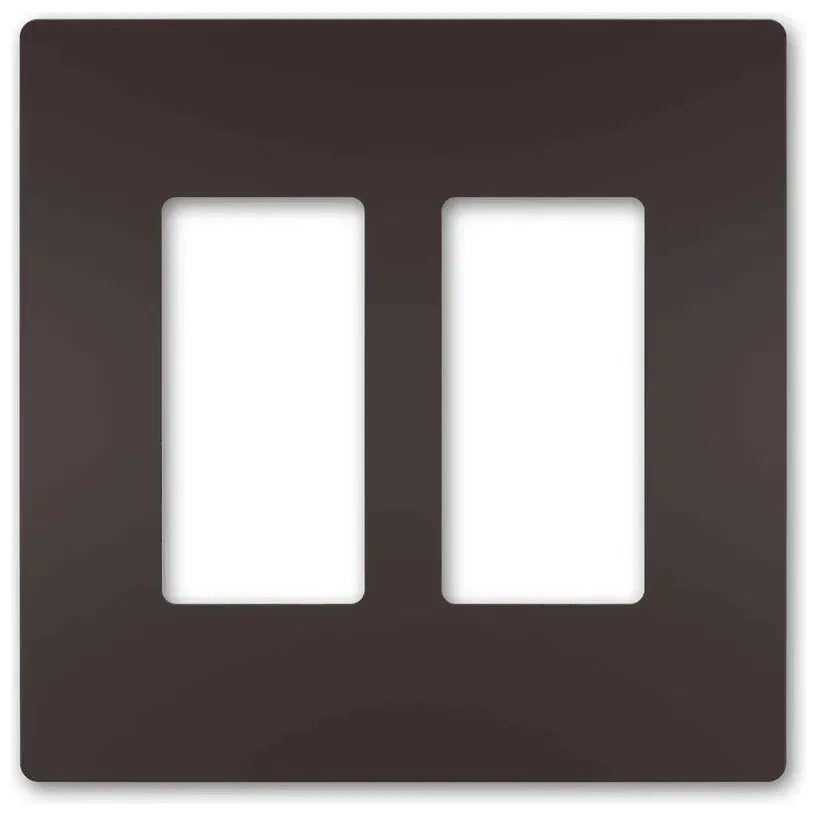 Legrand Radiant - radiant® Two-Gang Screwless Wall Plate - RWP262DBCC6 | Montreal Lighting & Hardware