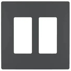 Legrand Radiant - radiant® Two-Gang Screwless Wall Plate - RWP262GCC6 | Montreal Lighting & Hardware