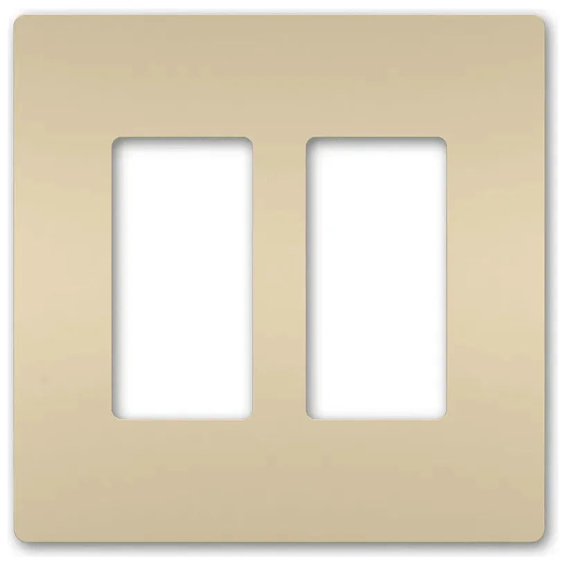 Legrand Radiant - radiant® Two-Gang Screwless Wall Plate - RWP262I | Montreal Lighting & Hardware