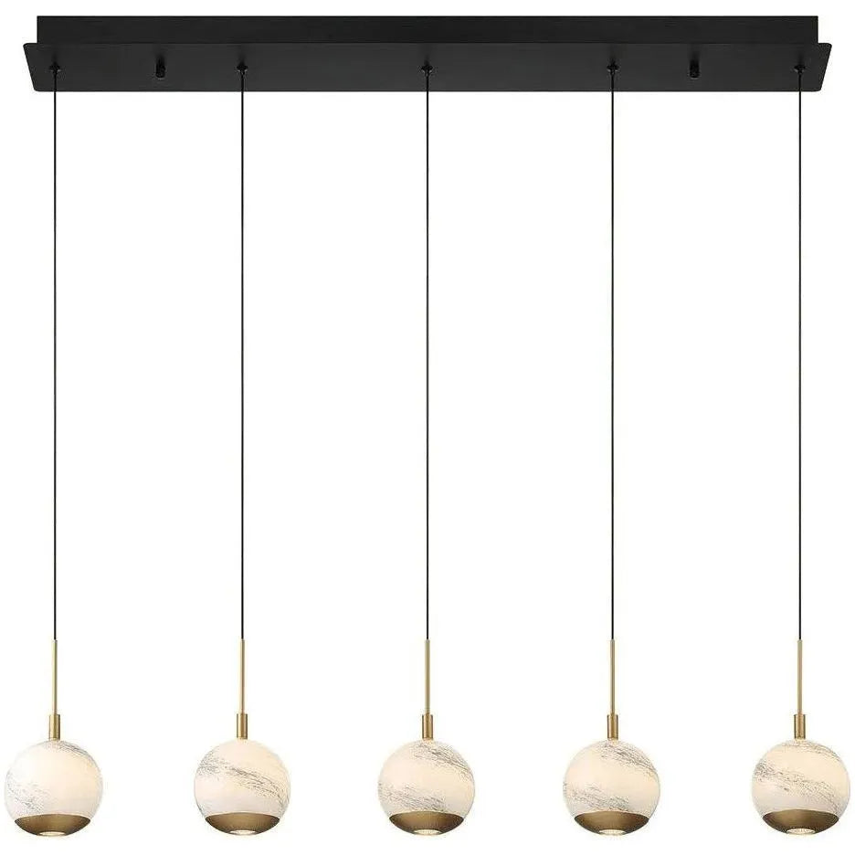 Lib&Co. - Baveno Linear Chandelier - 10208-02 | Montreal Lighting & Hardware