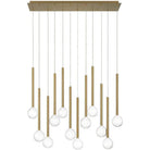 Lib&Co. - Positano Linear Chandelier - 10150-07 | Montreal Lighting & Hardware