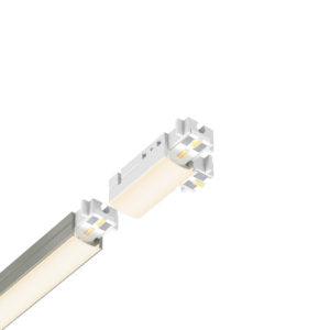 DALS Lighting - LINU LED Ultra Slim Linear Connector - LINU12-ACC-T-LEFT | Montreal Lighting & Hardware