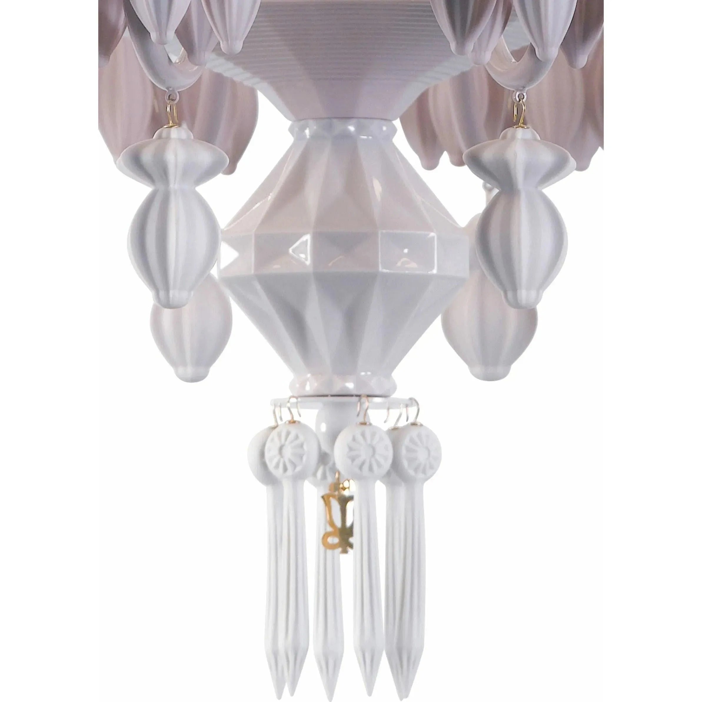 Lladro - Belle de Nuit 12 Lights Chandelier - 01023189 | Montreal Lighting & Hardware