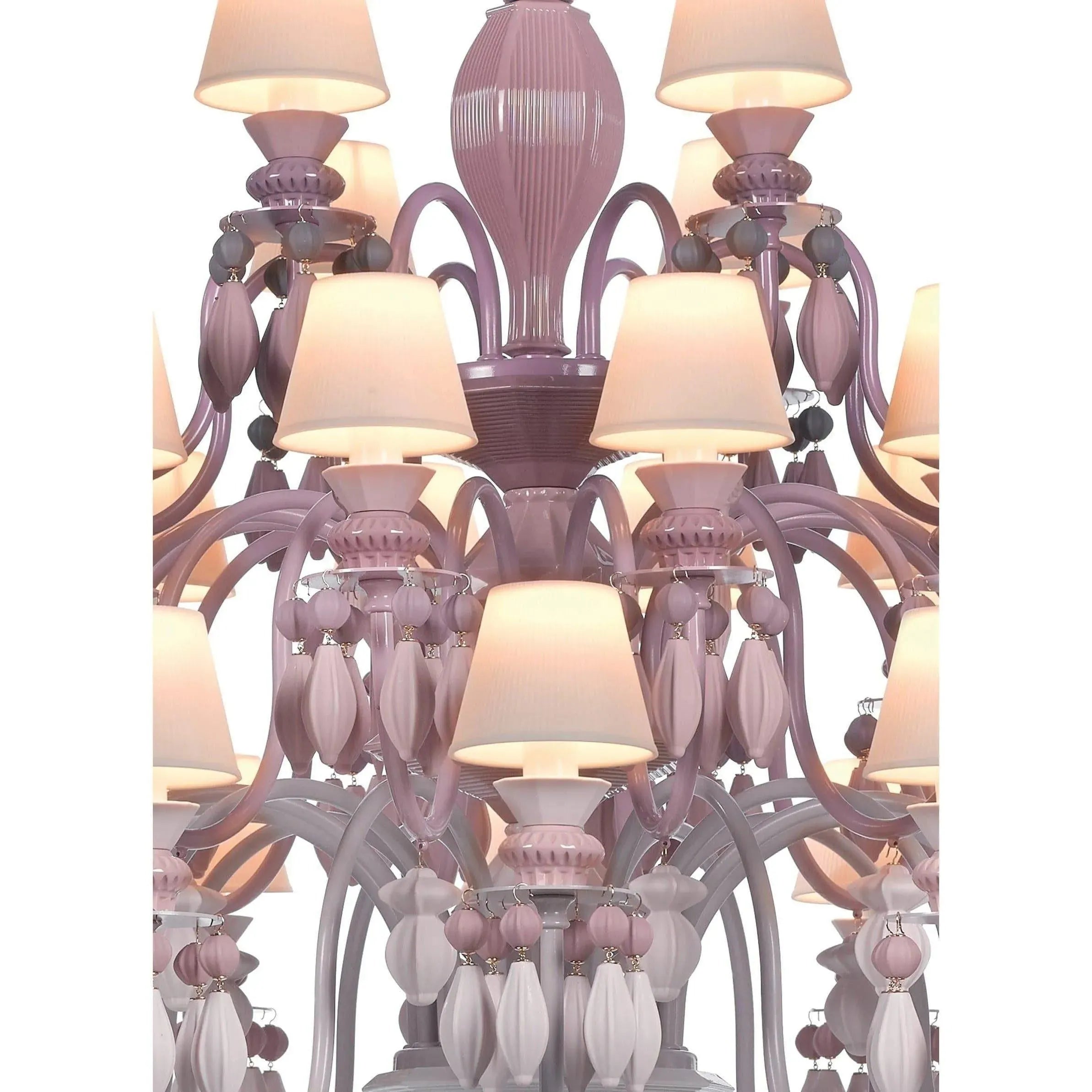 Lladro - Belle de Nuit 40 Lights Chandelier - 01023917 | Montreal Lighting & Hardware