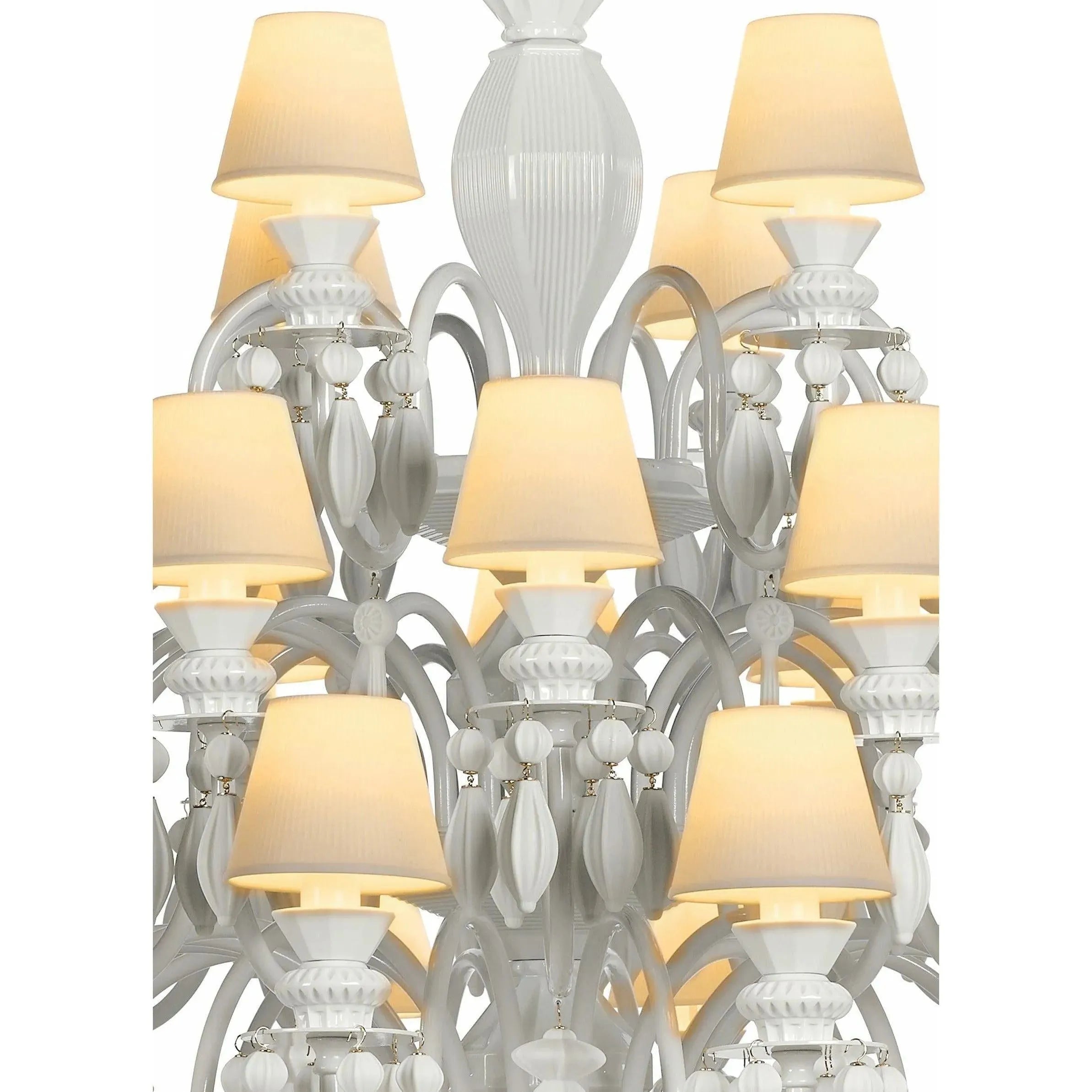 Lladro - Belle de Nuit 40 Lights Chandelier - 01023917 | Montreal Lighting & Hardware