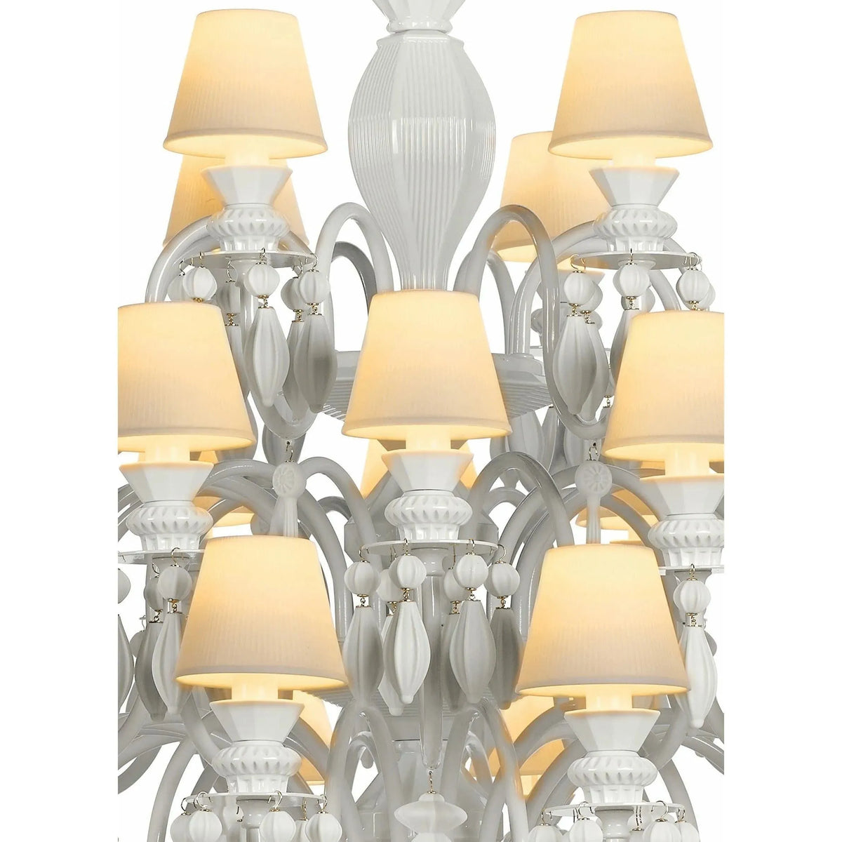 Lladro - Belle de Nuit 40 Lights Chandelier - 01023917 | Montreal Lighting & Hardware