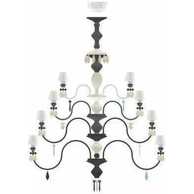 Lladro - Belle de Nuit 56 Lights Chandelier - 01023772 | Montreal Lighting & Hardware