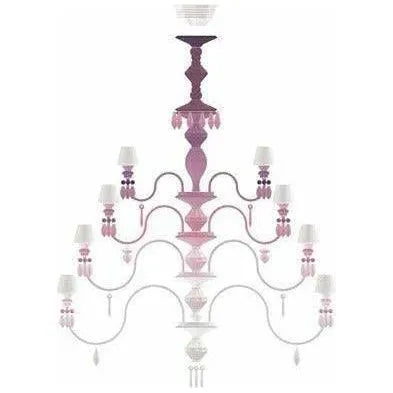 Lladro - Belle de Nuit 56 Lights Chandelier - 01023781 | Montreal Lighting & Hardware