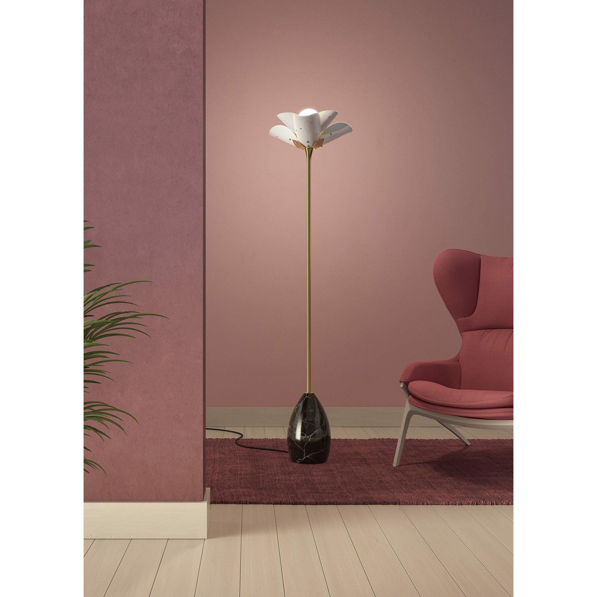 Lladro - Blossom Floor Lamp - 01024130 | Montreal Lighting & Hardware