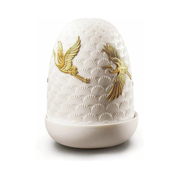 Cranes Dome Table Lamp