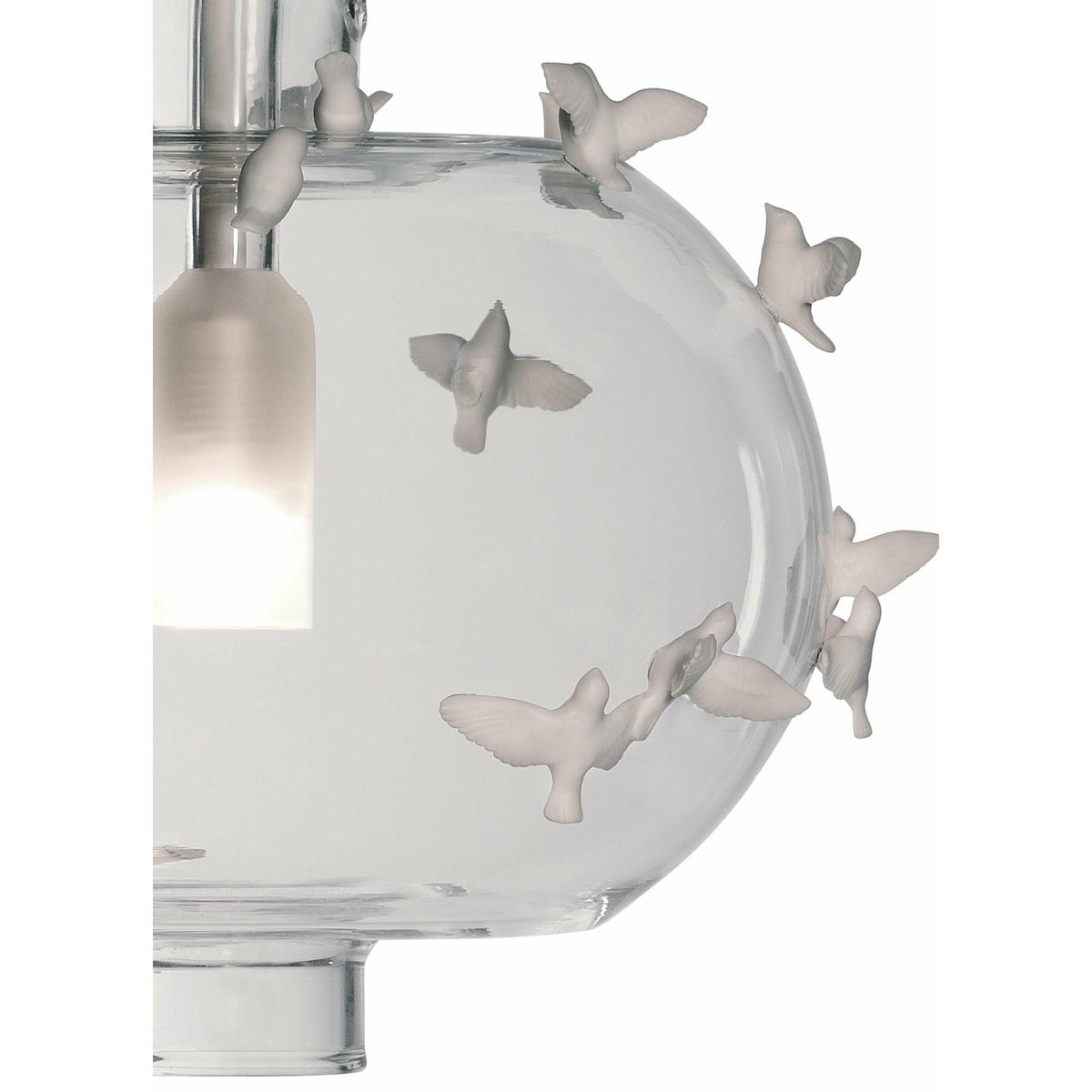 Lladro - Freeze Frame Birds Ceiling Lamp - 01017047 | Montreal Lighting & Hardware