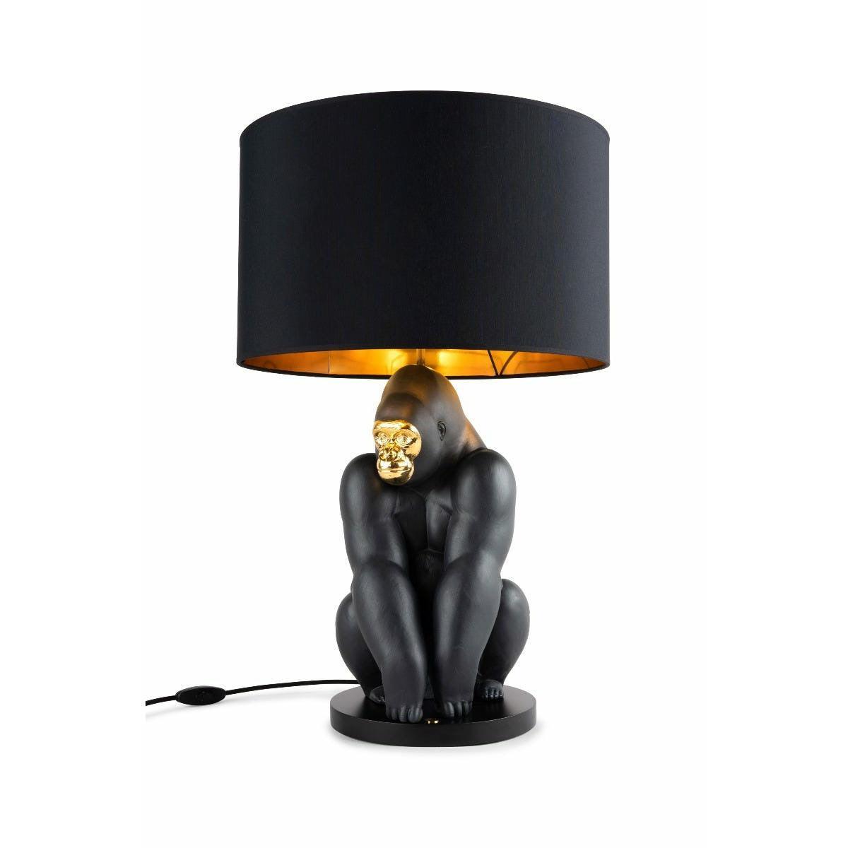 Lladro - Gorilla Table Lamp - 01024168 | Montreal Lighting & Hardware