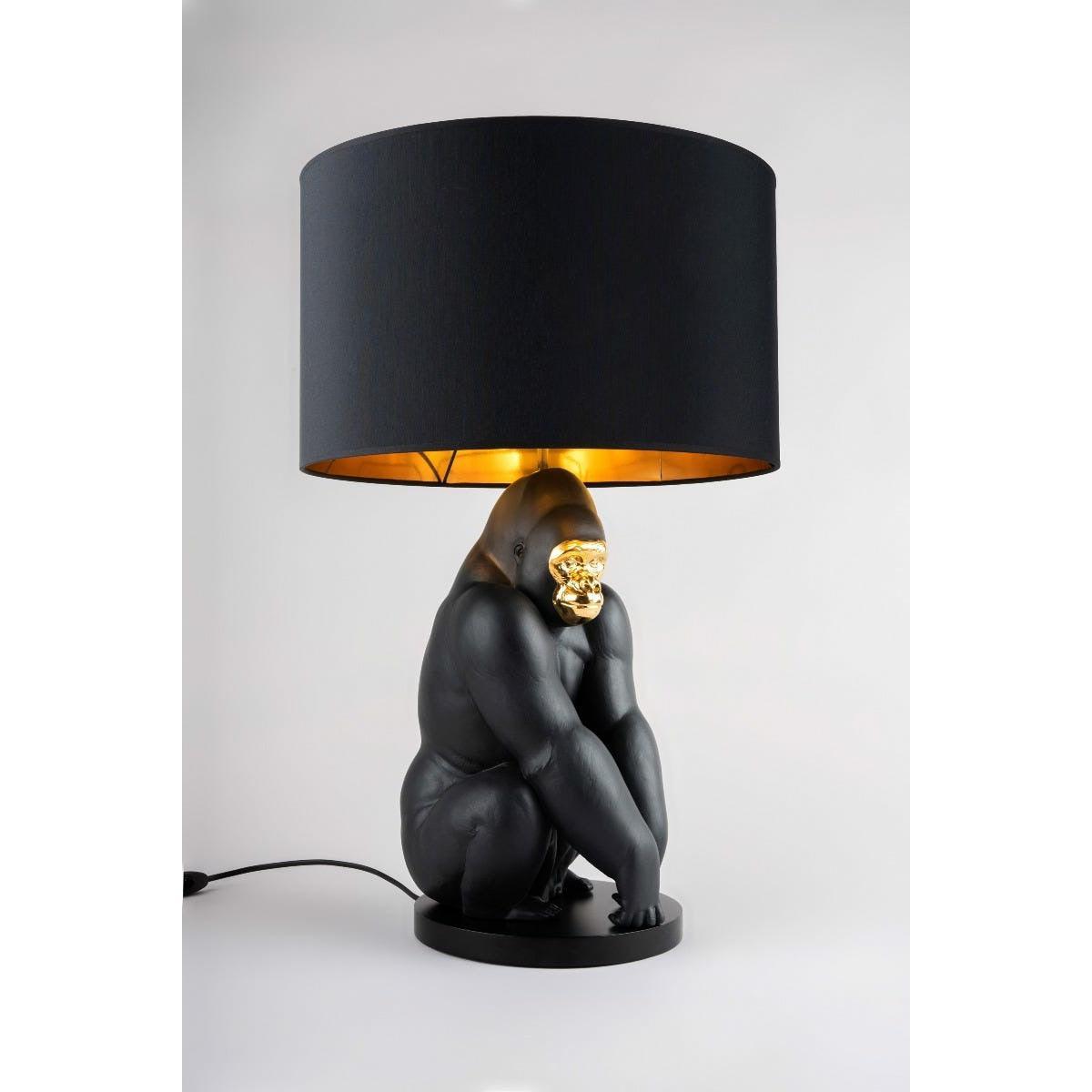 Lladro - Gorilla Table Lamp - 01024168 | Montreal Lighting & Hardware