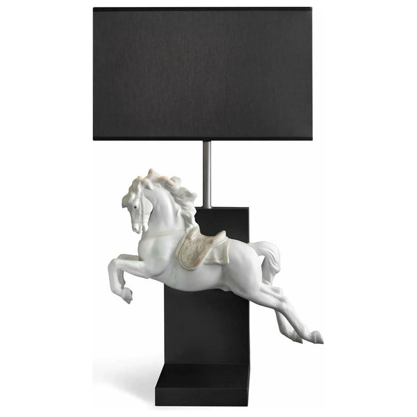 Horse on Pirouette Table Lamp
