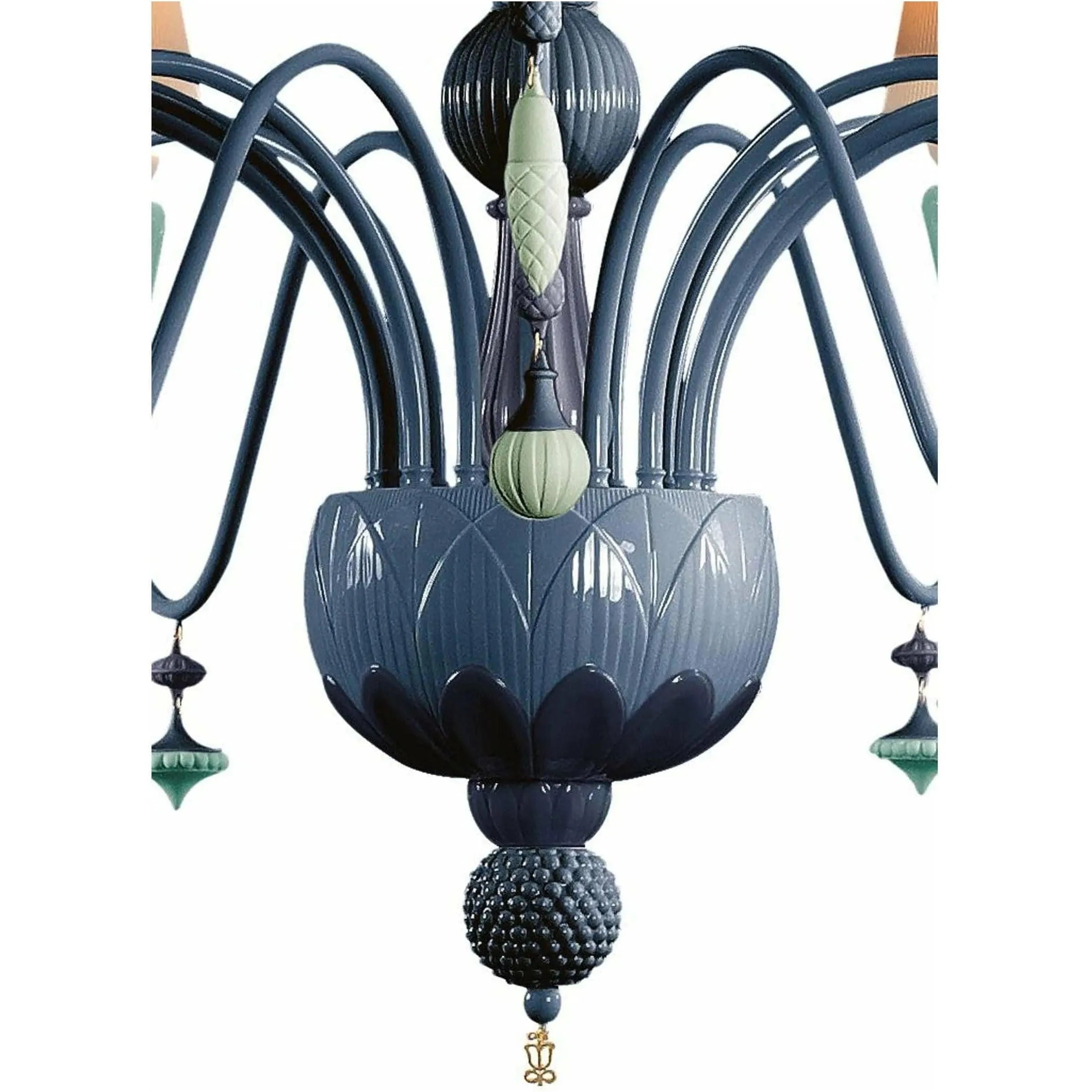 Lladro - Ivy & Seed 16 Lights Chandelier - 01023856 | Montreal Lighting & Hardware