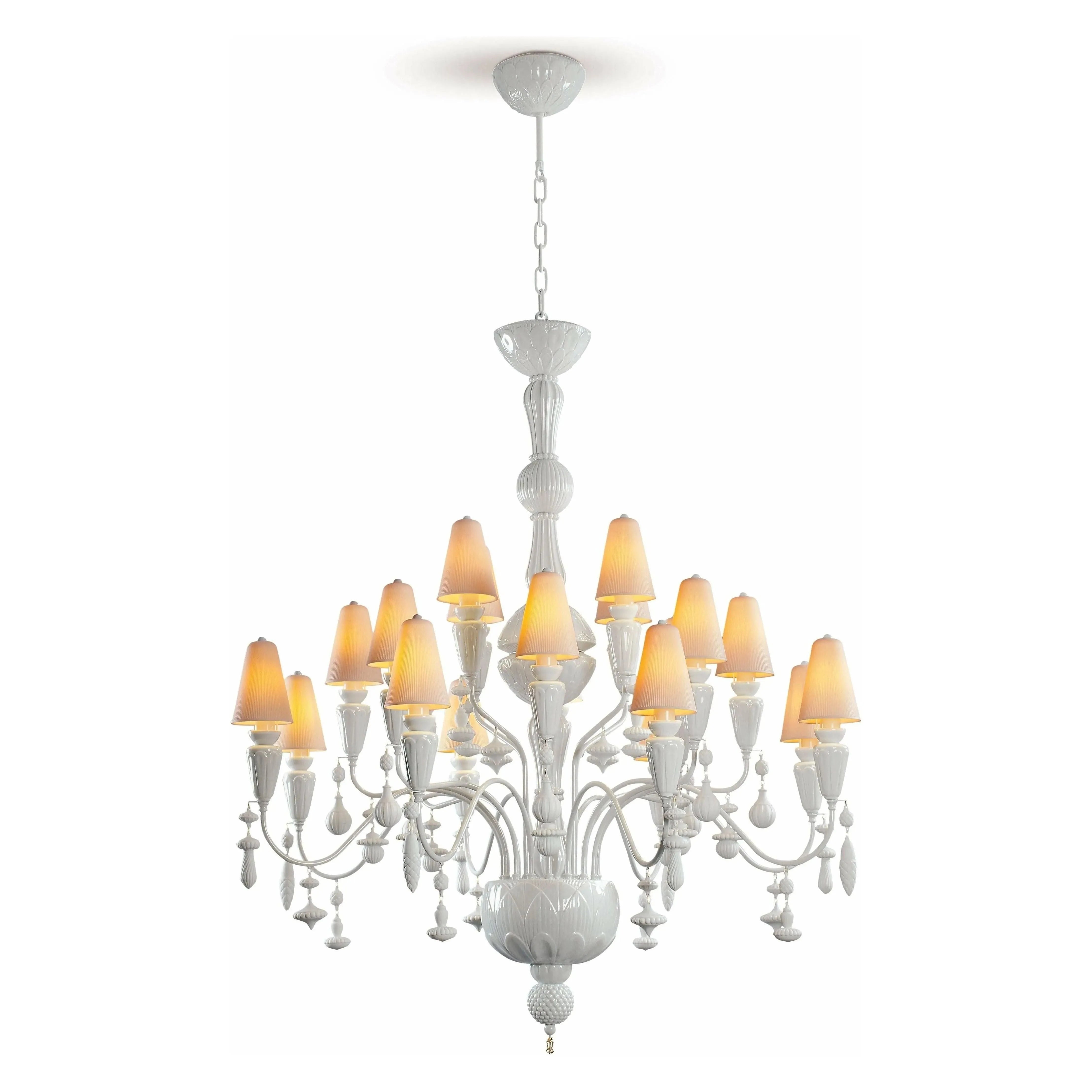 Lladro - Ivy & Seed 20 Lights Chandelier - 01023817 | Montreal Lighting & Hardware