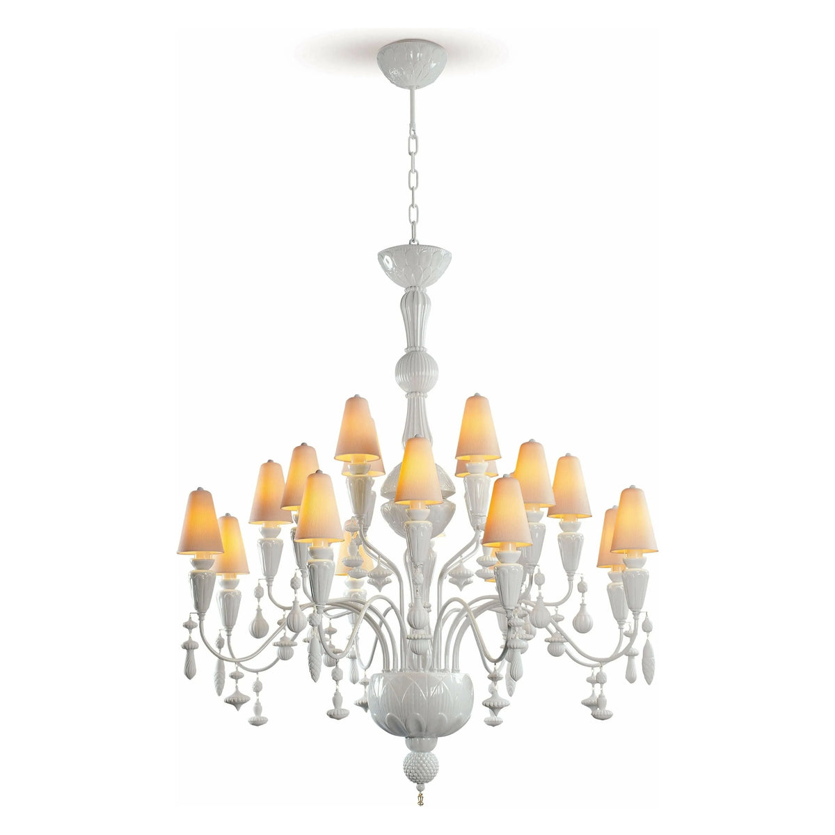 Lladro - Ivy & Seed 20 Lights Chandelier - 01023817 | Montreal Lighting & Hardware