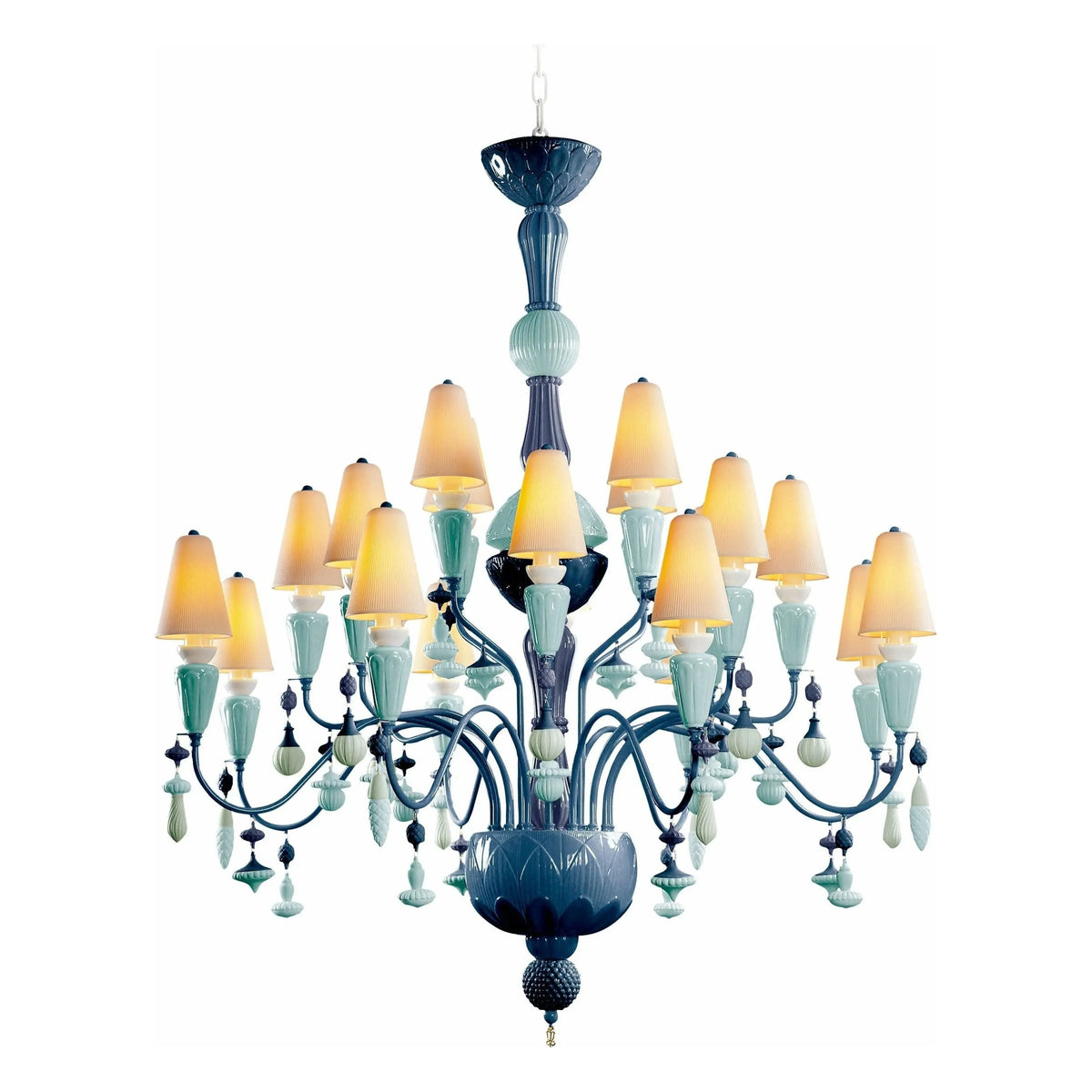 Lladro - Ivy & Seed 20 Lights Chandelier - 01023832 | Montreal Lighting & Hardware