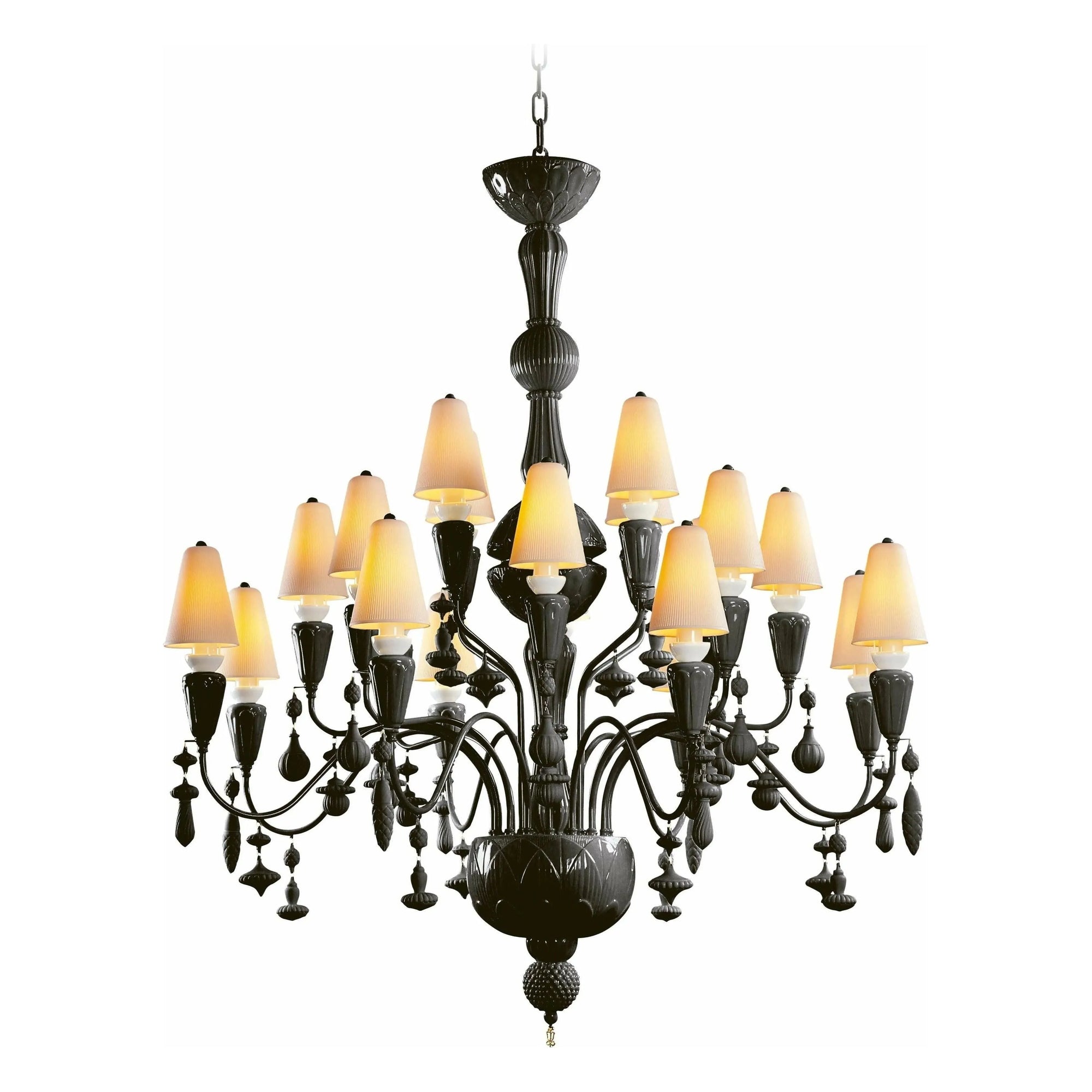 Lladro - Ivy & Seed 20 Lights Chandelier - 01023832 | Montreal Lighting & Hardware