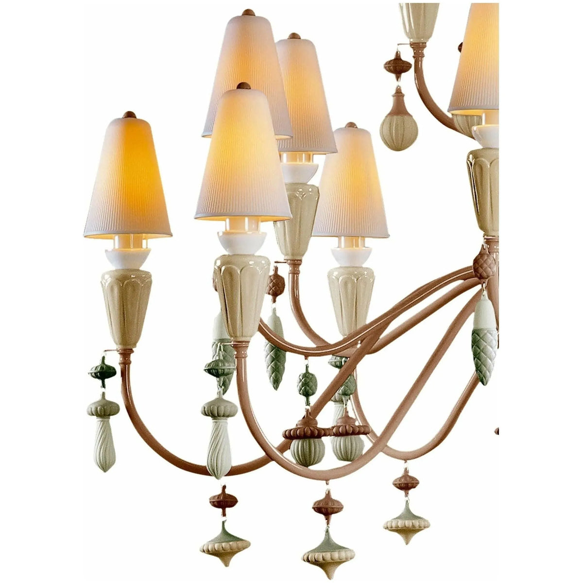 Lladro - Ivy & Seed 32 Lights Chandelier - 01023844 | Montreal Lighting & Hardware