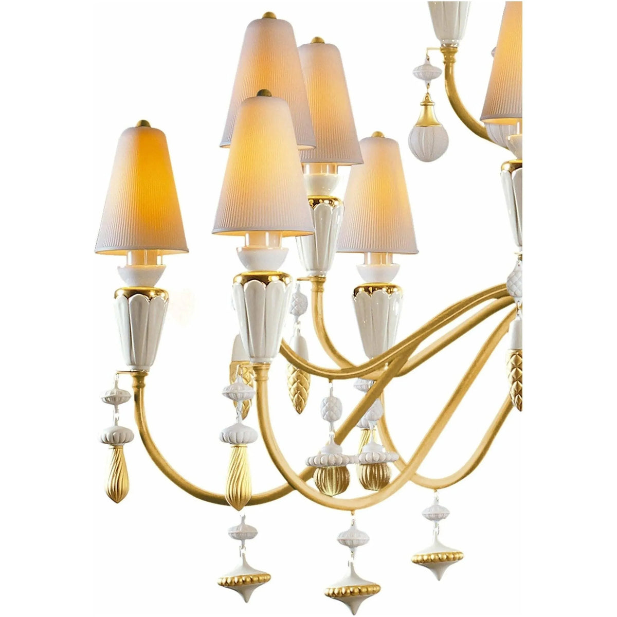 Lladro - Ivy & Seed 32 Lights Chandelier - 01023844 | Montreal Lighting & Hardware