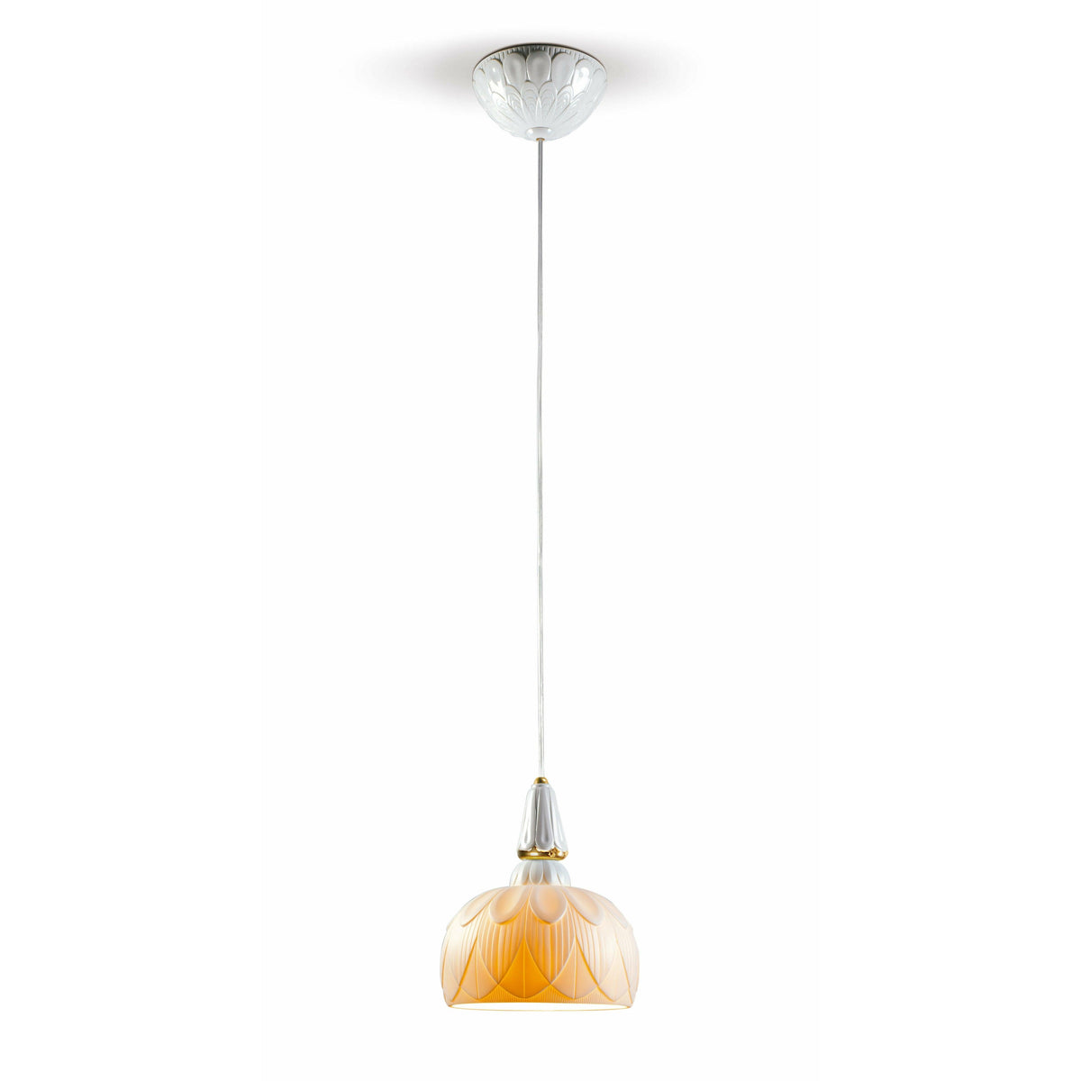 Lladro - Ivy & Seed Single Ceiling Lamp - 01023895 | Montreal Lighting & Hardware
