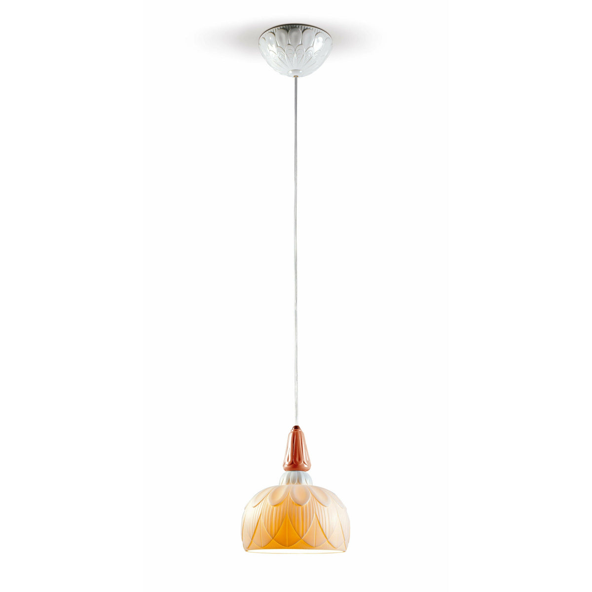 Lladro - Ivy & Seed Single Ceiling Lamp - 01023901 | Montreal Lighting & Hardware