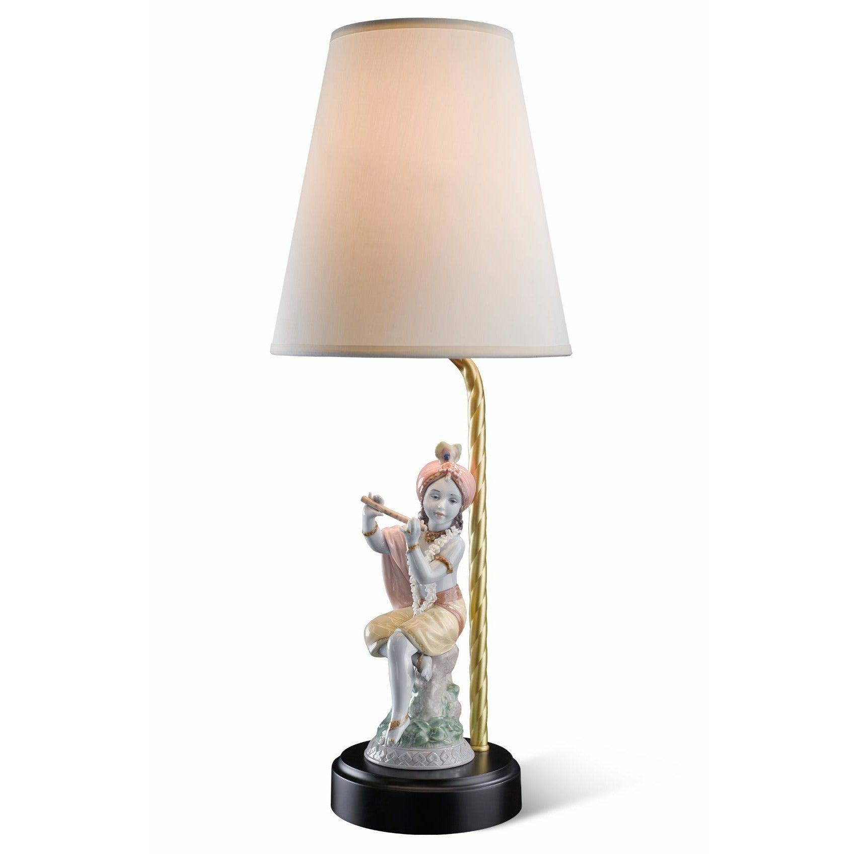 Lladro - Lord Krishna Table Lamp - 01023106 | Montreal Lighting & Hardware
