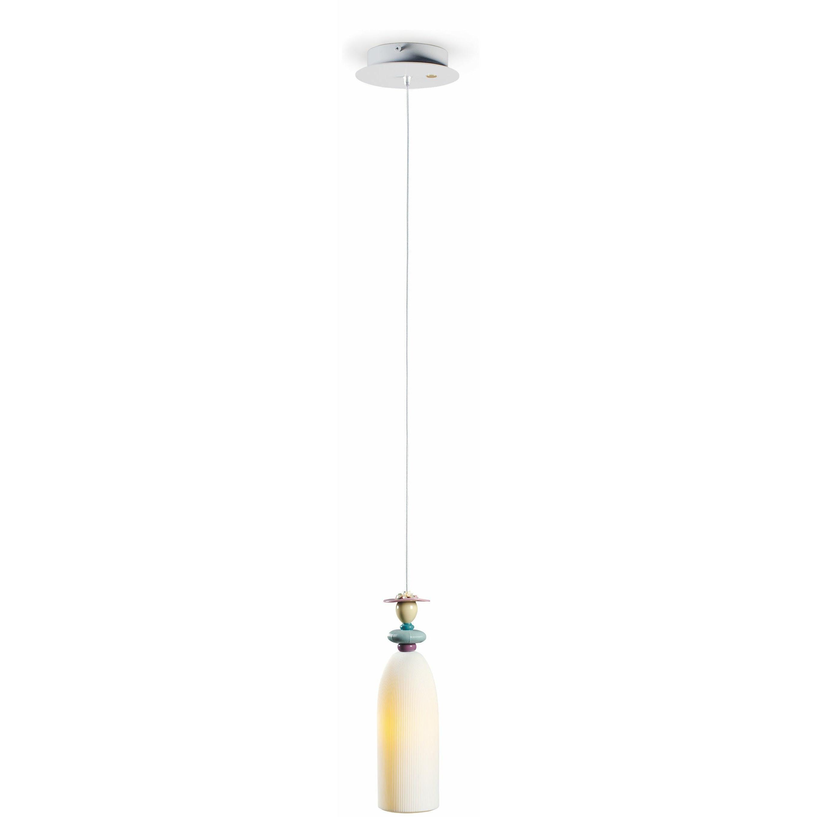 Lladro - Mademoiselle Célia Ceiling Lamp - 01023537 | Montreal Lighting & Hardware