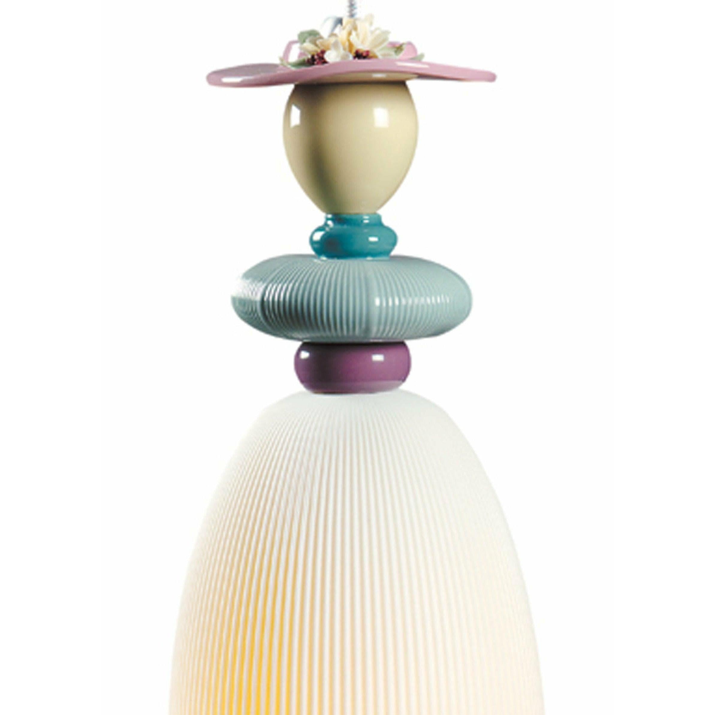 Lladro - Mademoiselle Célia Ceiling Lamp - 01023537 | Montreal Lighting & Hardware