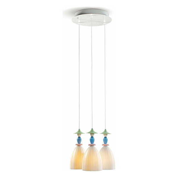 Mademoiselle Round Canopy 3 Lumières Sharing Secrets Plafonnier