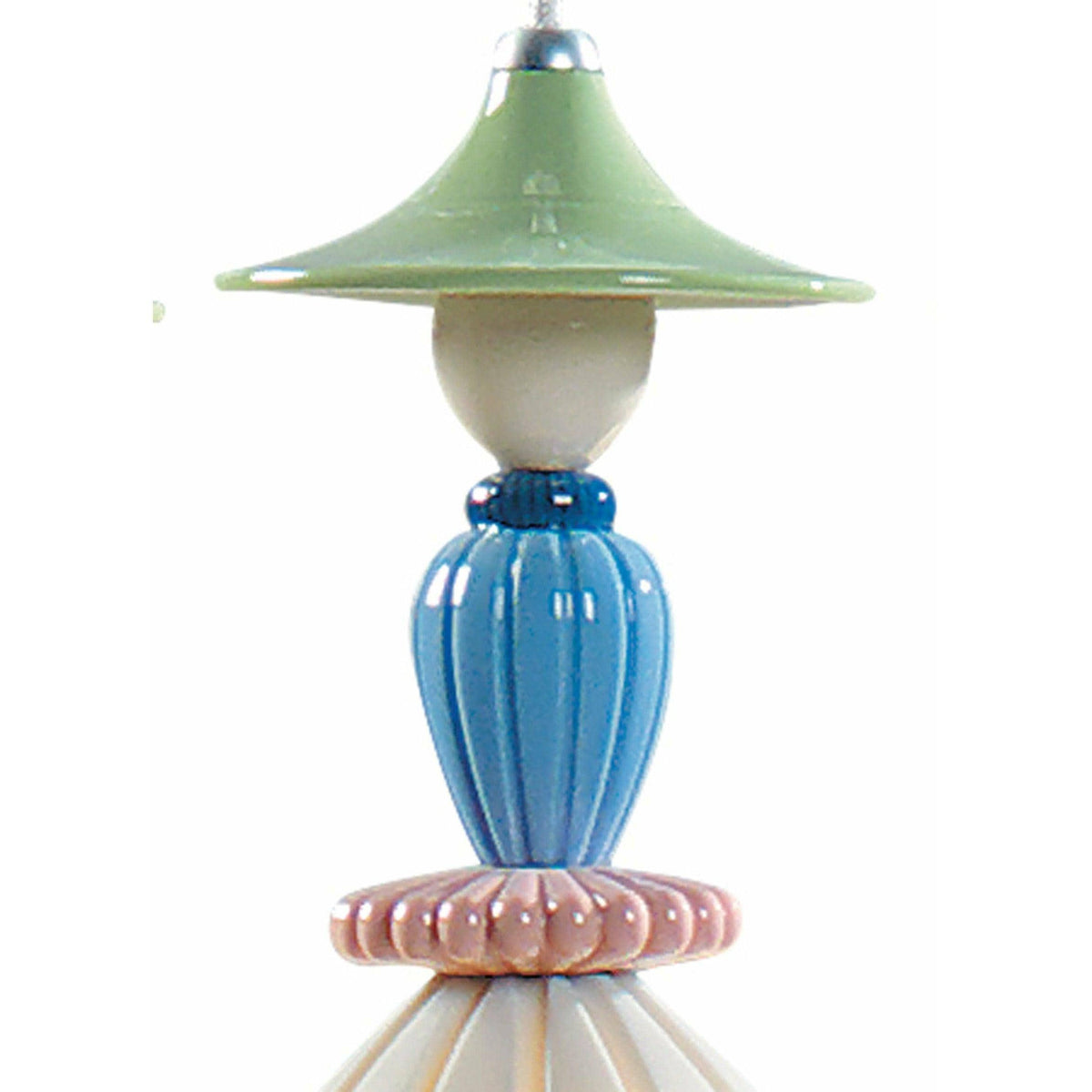 Lladro - Mademoiselle Round Canopy 3 Lights Sharing Secrets Ceiling Lamp - 01023552 | Montreal Lighting & Hardware