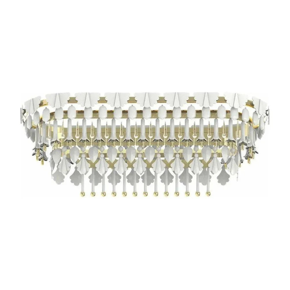 Lladro - Seasons Oval Chandelier - 01024183 | Montreal Lighting & Hardware