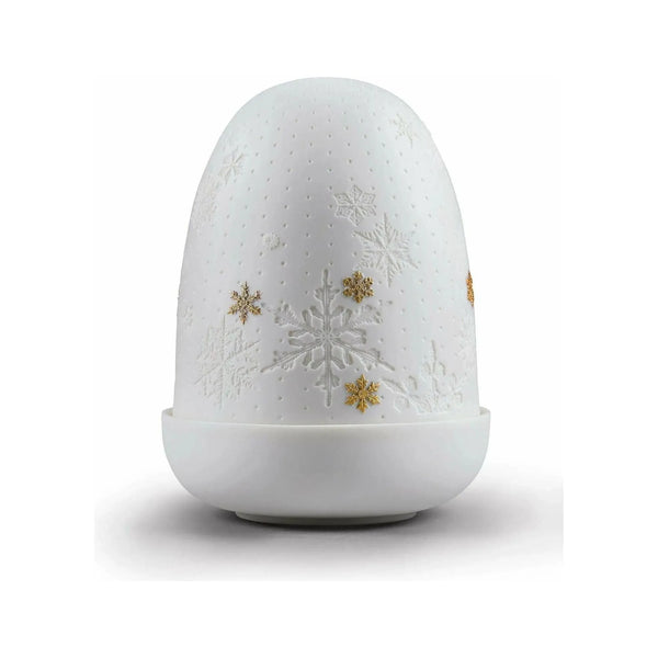 Snowflakes Dome Table Lamp