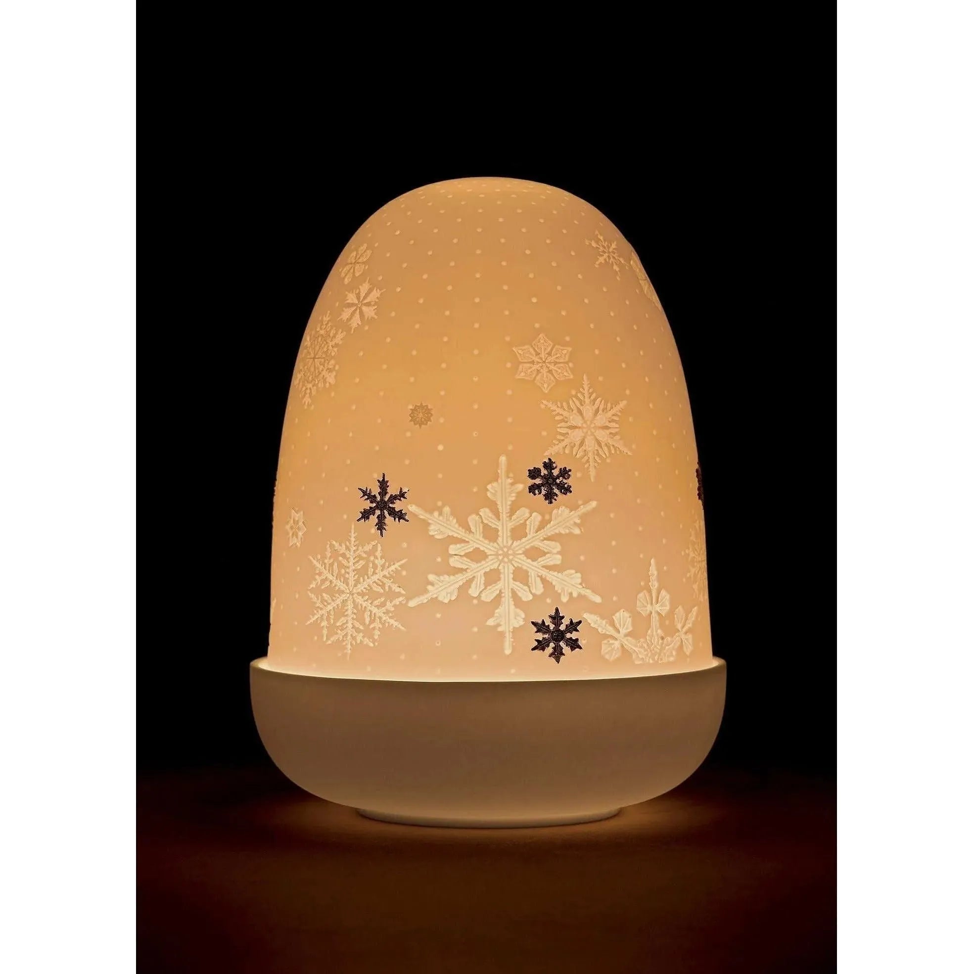 Lladro - Snowflakes Dome Table Lamp - 01023942 | Montreal Lighting & Hardware