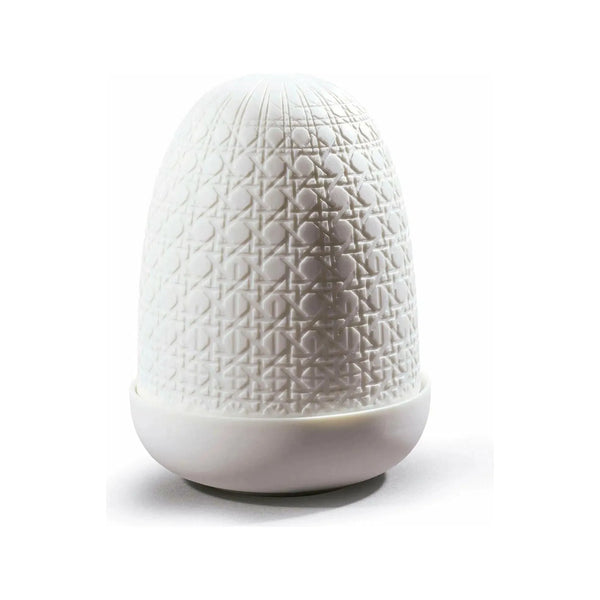 Wicker Dome Table Lamp