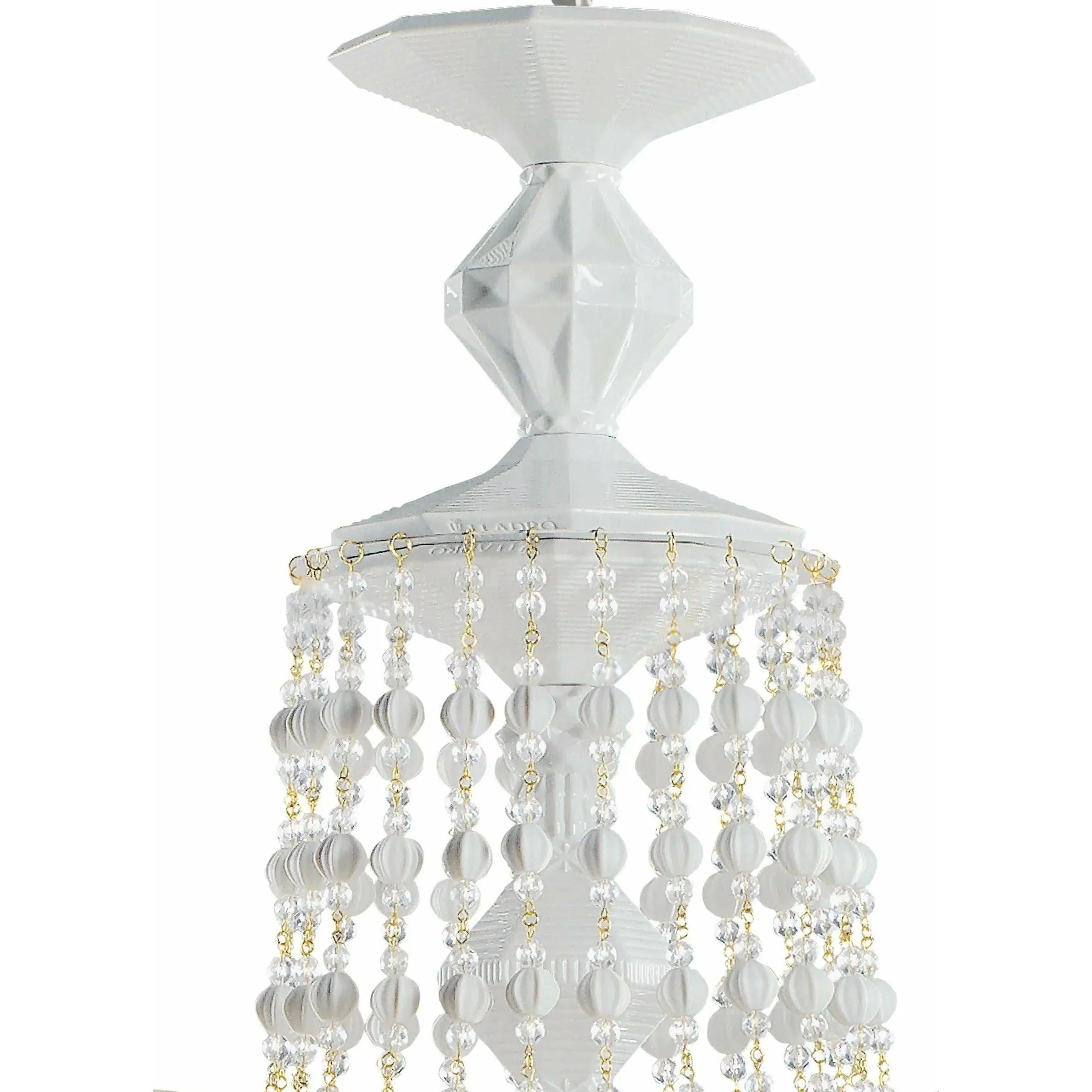 Lladro - Winter Palace 6 Lights Chandelier - 01023471 | Montreal Lighting & Hardware