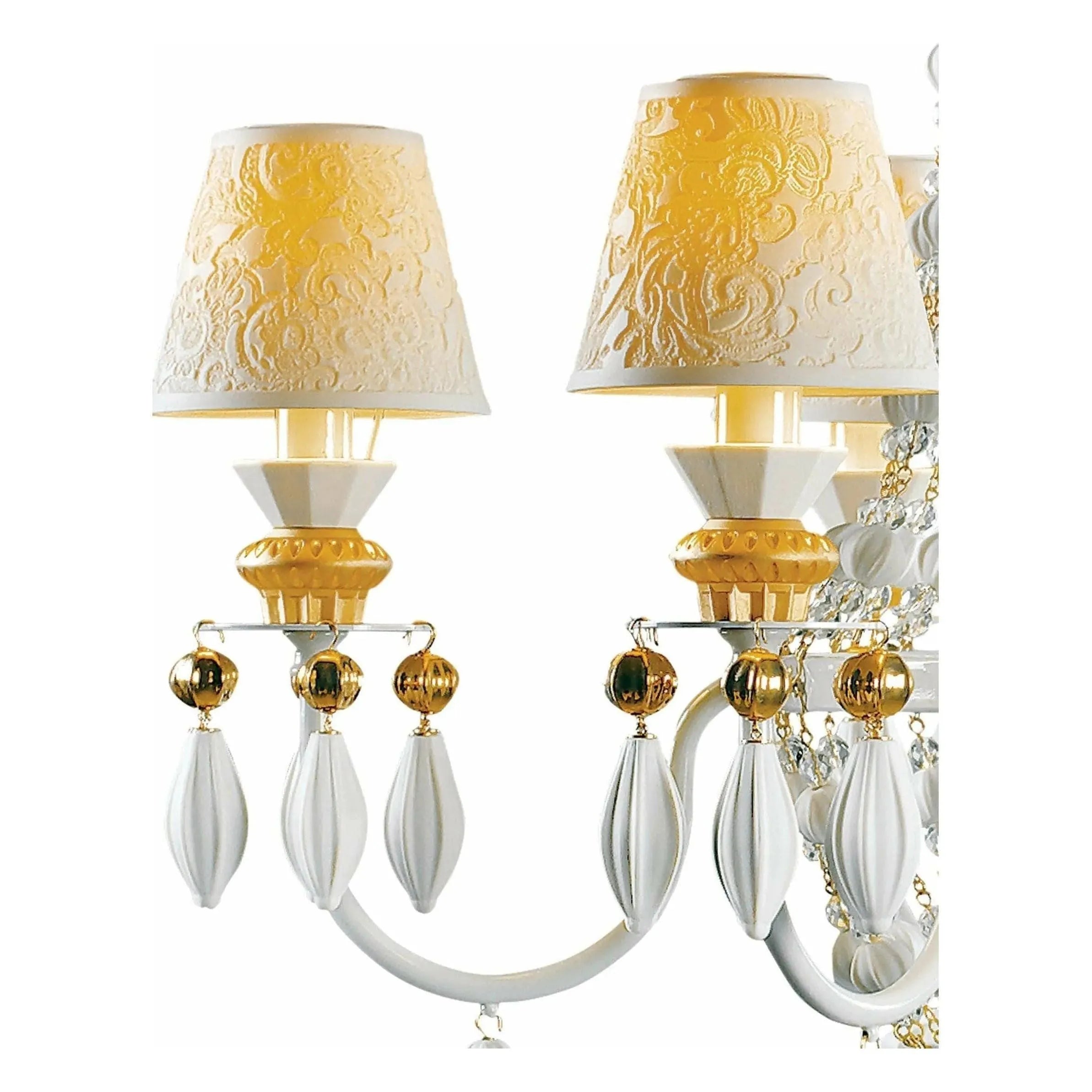 Lladro - Winter Palace 6 Lights Chandelier - 01023471 | Montreal Lighting & Hardware