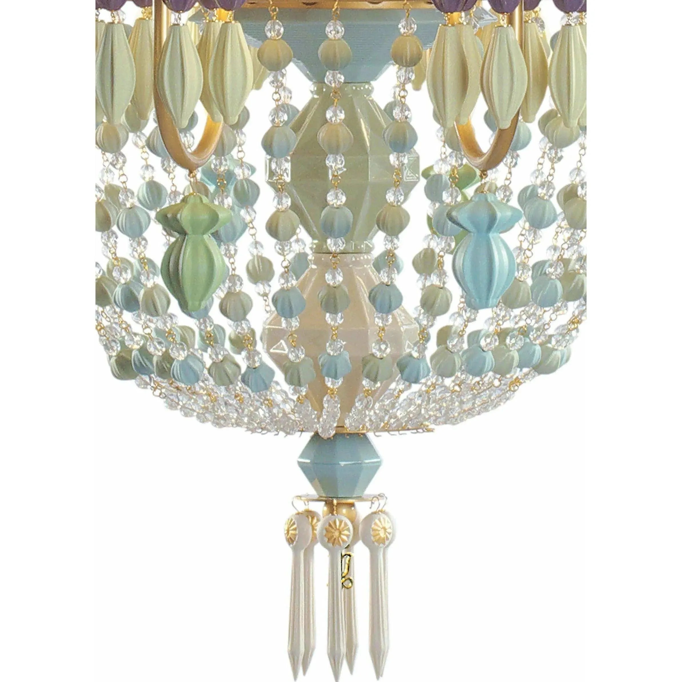 Lladro - Winter Palace Côte d'Azur 12 Lights Chandelier - 01023525 | Montreal Lighting & Hardware