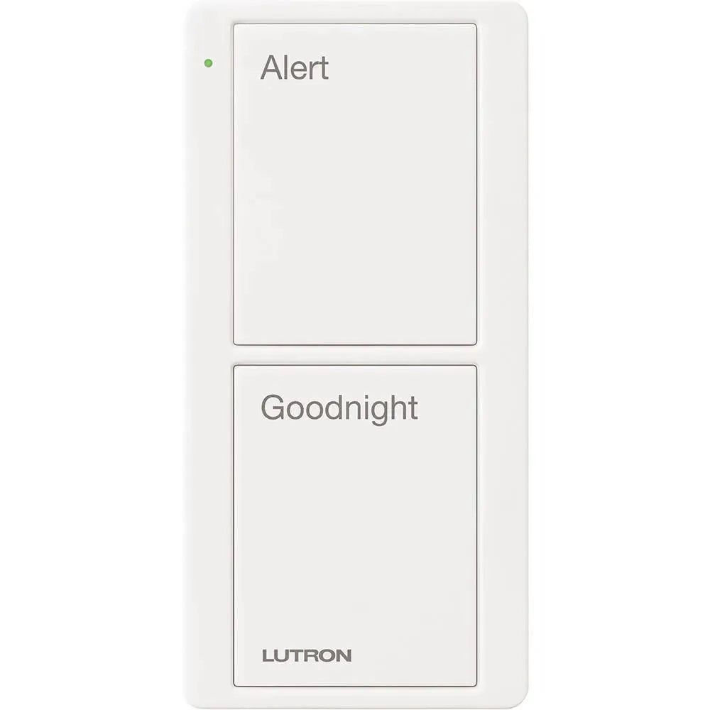 Lutron - Pico 2-Button Bedside Scene Remote - PJ2-2B-GWH-P02 | Montreal Lighting & Hardware