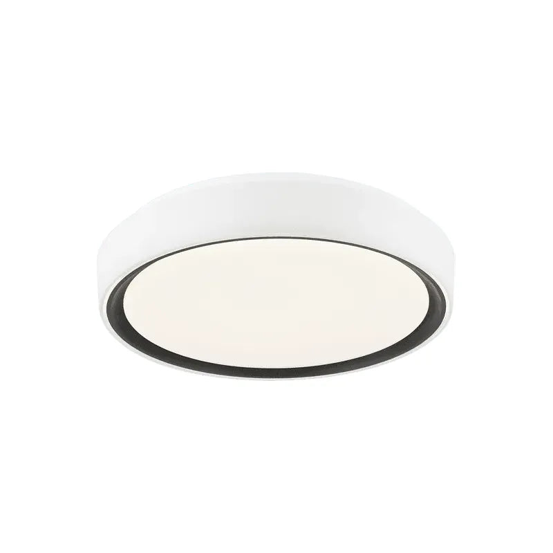 Matteo Lighting - Alamus Flush Mount - M10601WHBK | Montreal Lighting & Hardware