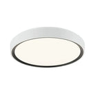 Matteo Lighting - Alamus Flush Mount - M10602WHBK | Montreal Lighting & Hardware