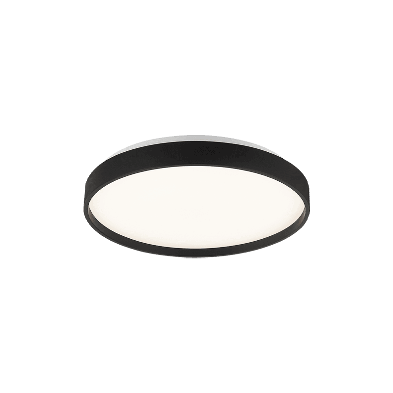 Matteo Lighting - Alexandre LED Flush Mount - M10801BK | Montreal Lighting & Hardware