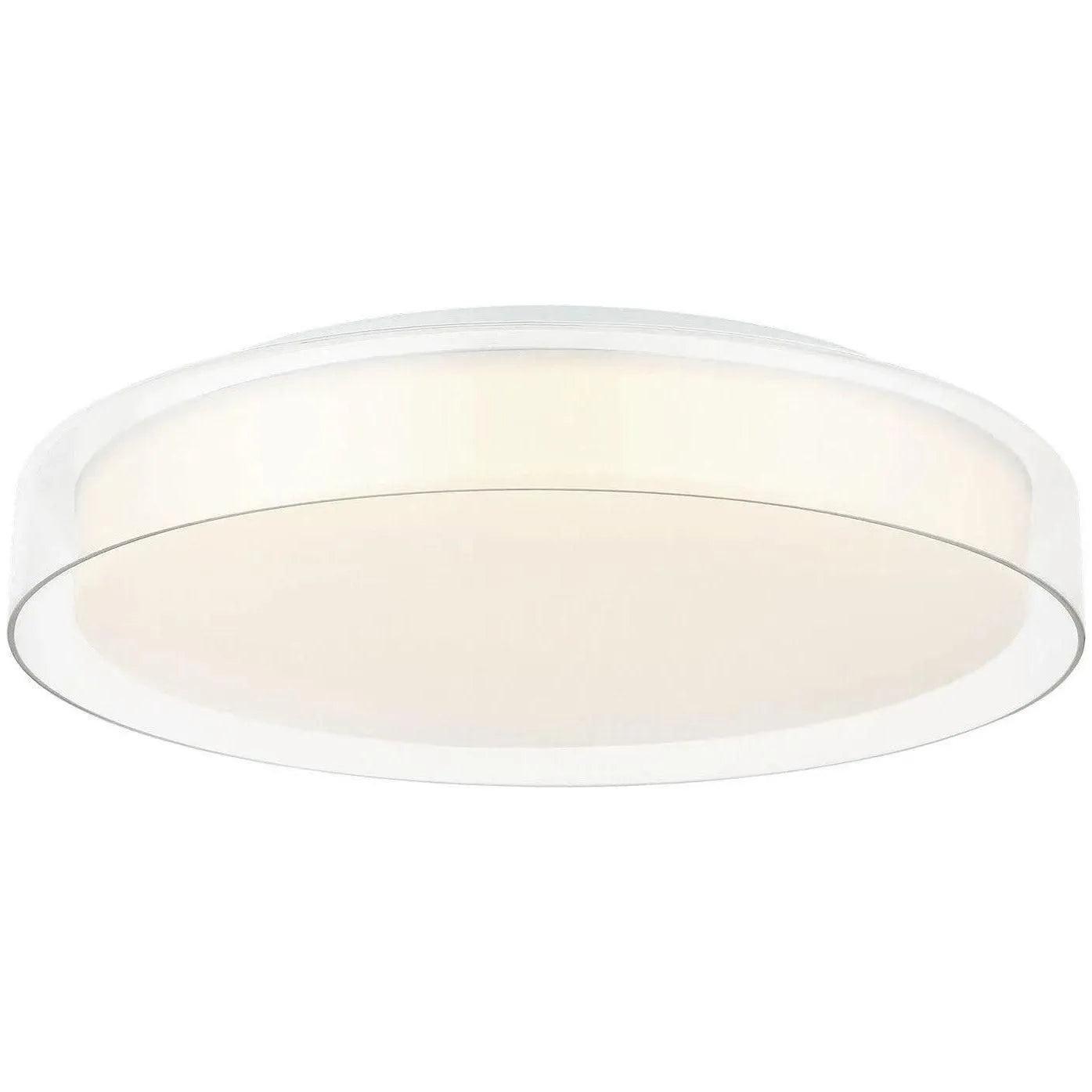 Matteo Lighting - Callum LED Flush Mount - M14618WHCL | Montreal Lighting & Hardware