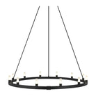 Matteo Lighting - Cascadian Circular Single Chandelier - C75212MB | Montreal Lighting & Hardware