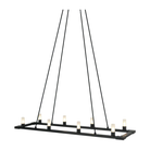 Matteo Lighting - Cascadian Rectangular Single Chandelier - C75208MB | Montreal Lighting & Hardware