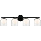 Matteo Lighting - Derbishone Wall Sconce - W60704BKCL | Montreal Lighting & Hardware